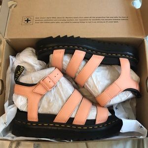 DR MARTENS PINK SANDALS BRAND NEW